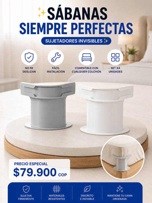 Sujetadores de Sábanas x4